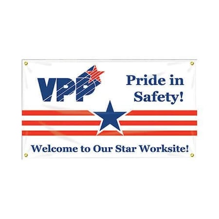 Accuform VPP Safety Banner MBR474